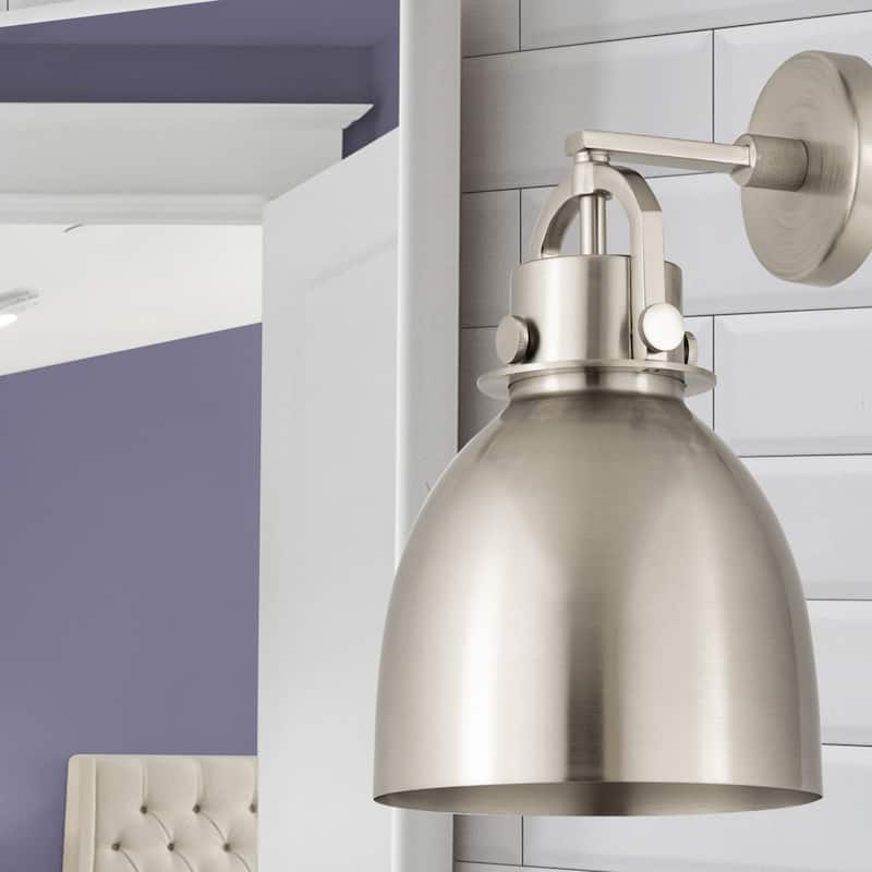 Innovations Lighting 410-1W-5-8 Newton Bell Sconce Newton Bell 5" Tall