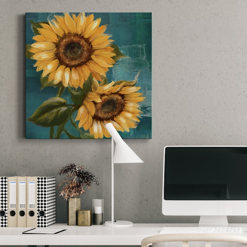Sunflower II-Premium Gallery Wrapped Canvas - Ready to Hang