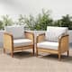 Option Linen White/Acacia