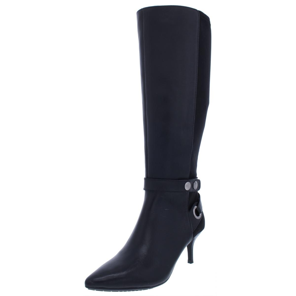 tahari leather boots