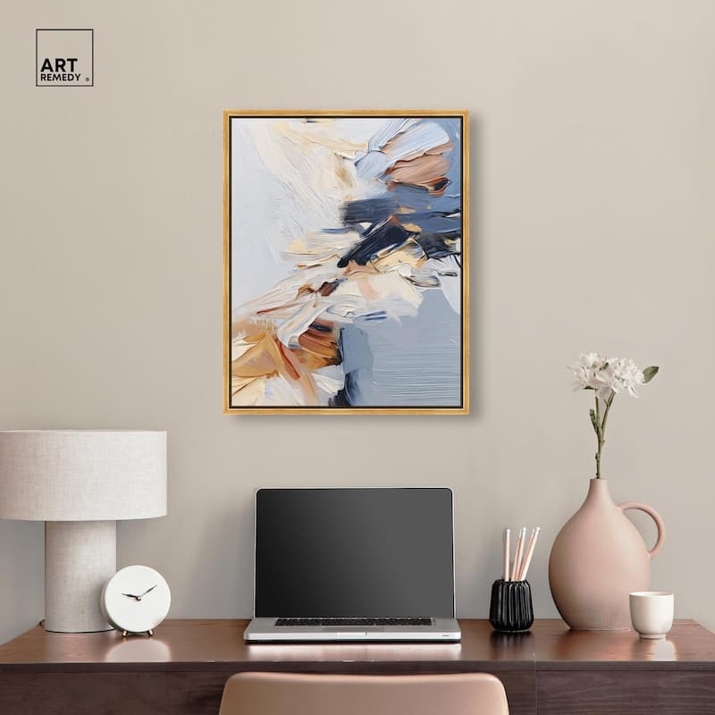 A Symphony in White II Canvas by Art Remedy