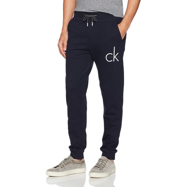 gray calvin klein sweatpants