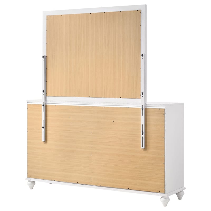 Barzini Modern Classic Wood 7-drawer Dresser