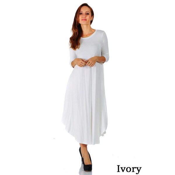 mid length maxi dress