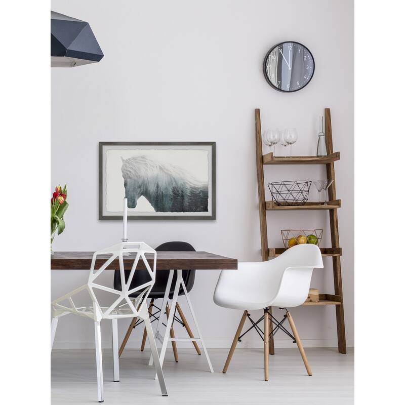 'Dramatic Horse' Framed Painting Print