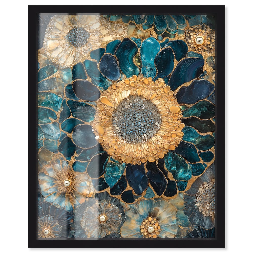 Opulent Geode II Shadowbox by Art Remedy