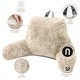 preview thumbnail 49 of 53, Empyrean Furs Reading Pillows for Sitting in Bed Adult & Kids, Sit Up Back Support Pillow for Bed Rest