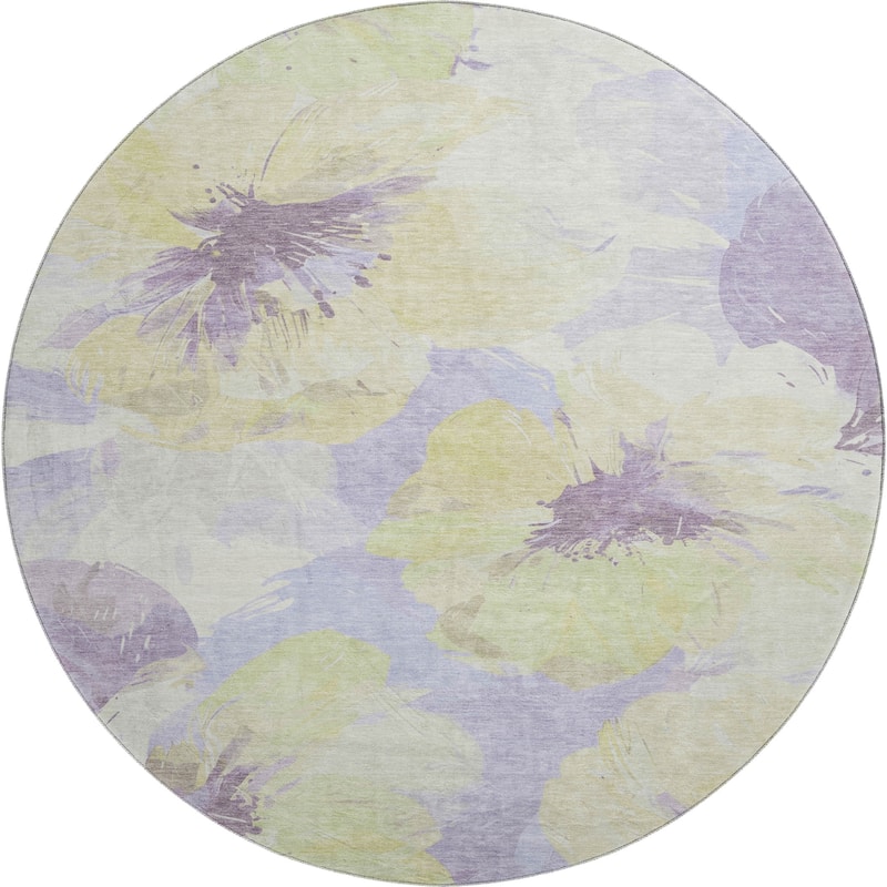 Premium Washable Super Soft Contemporary Floral Mayfield Rug