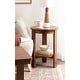 preview thumbnail 80 of 117, Kate and Laurel Foxford Round Wood Side Table