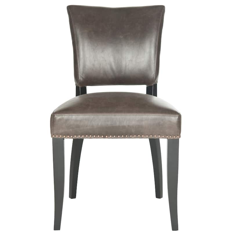 SAFAVIEH Eluned Antique Brown Dining Chair (Set of 2) - 21"W x 24"D x 36"H