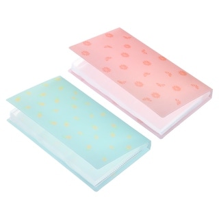 2Pcs Plastic Business Card Holder Card Binder Books 240 Pockets 2Color - Light Green, Light Pink - Bed Bath & Beyond - 37255322 2Pcs Plastic Business Card Holder Card Binder Books 240 Pockets 2Color - Light Green, Light Pink - Bed Bath & Beyond - 37255322
