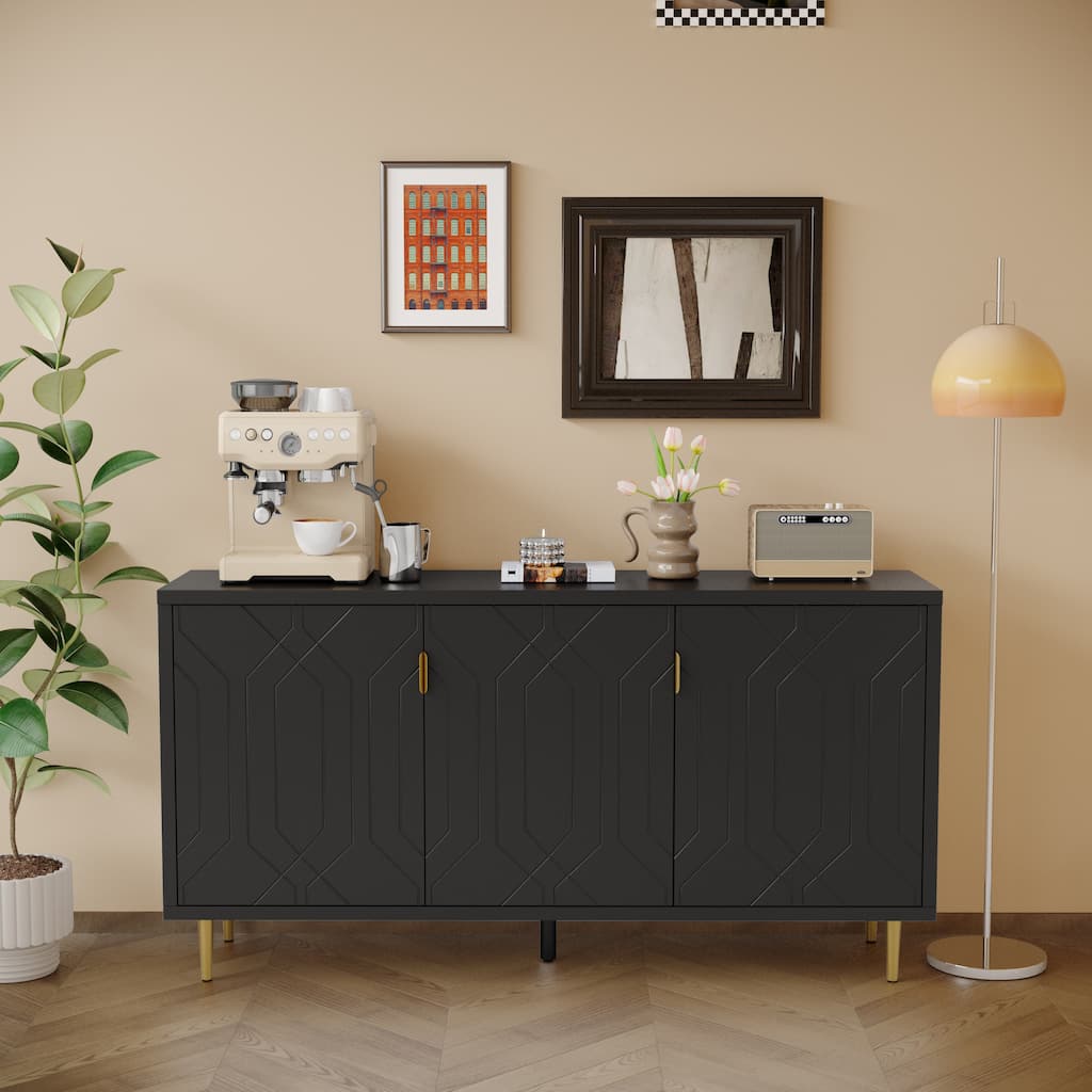 Storage Sideboard Cabinet - N/A
