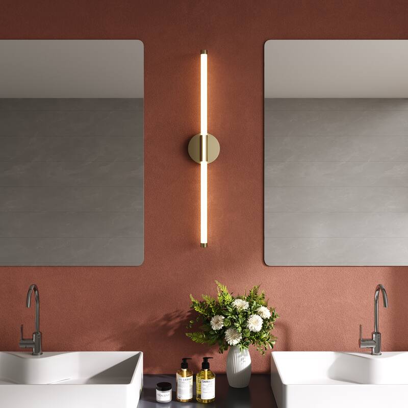 Modern 1-Light LED Bathroom Vanity Light Fixture