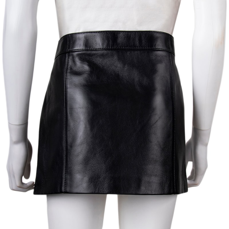 Celine Mini Skirt in Soft Lambskin
