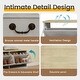 preview thumbnail 8 of 8, Shoe Storage Bench with 2 Flip Drawers and Adjustable Shelf for Entryway, Hallway
