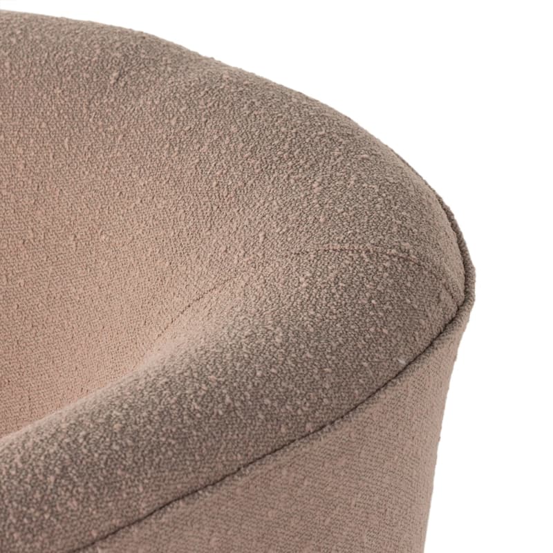 Vivian Swivel Chair-Barlow Blush