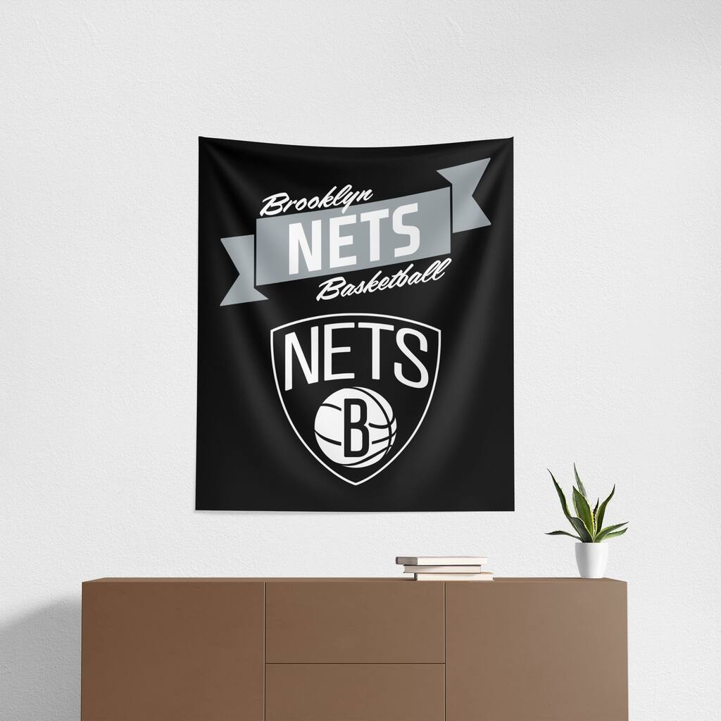 NBA Premium Nets Printed Wall Hanging - 34"x40"