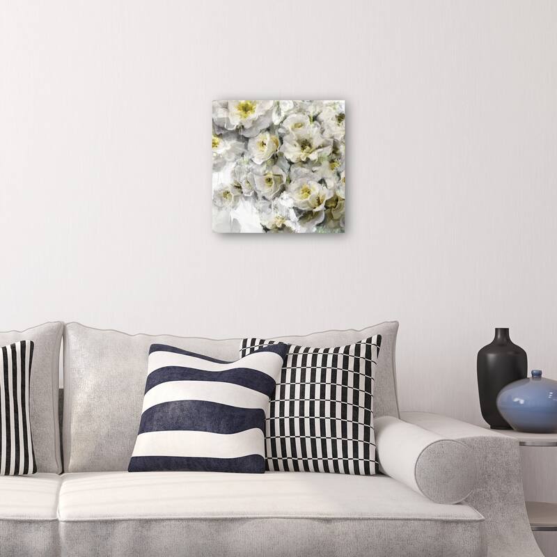 Greenhouse Blooms II By Studio Arts Canvas Art Print