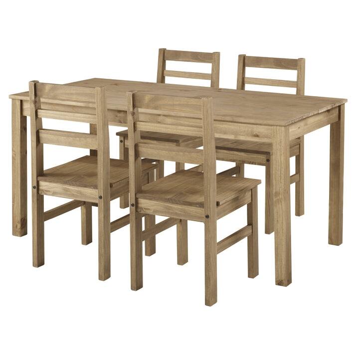 Corrona Collection Solid Wood Dining Chair (Set of 2)