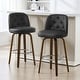 preview thumbnail 185 of 187, 26"/29" Swivel Counter Height Bar Stools, Counter Stools w/ Bentwood Legs
