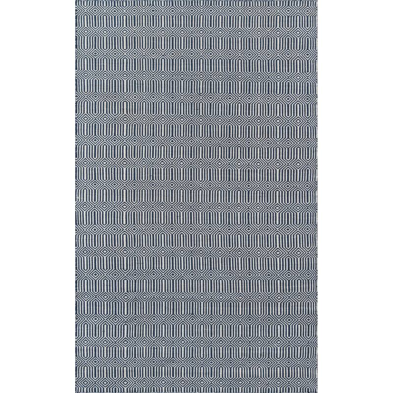 Erin Gates by Momeni Newton Holden Modern Geometric Rug - 5' X 7'6" - Navy