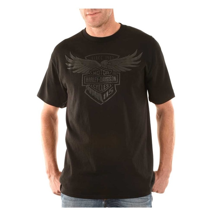 Blue Harley-Davidson Men/'s 115th Anniversary Model One Short Sleeve T-Shirt