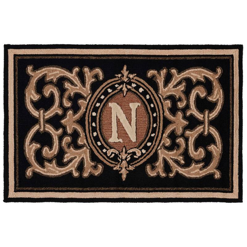 SAFAVIEH Handmade Monogram Bruneta Casual Rug