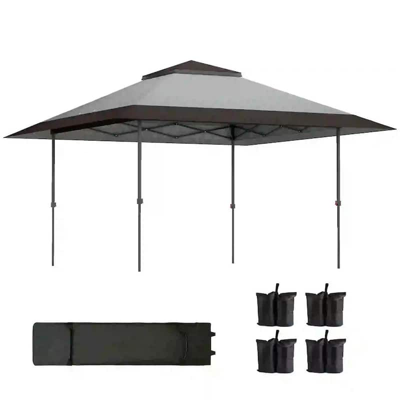 13'x13' Pop Up Canopy Tent,UPF50+ Tents for Parties,Height Adjustable