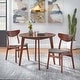 preview thumbnail 1 of 10, Simple Living Tania 3-piece Dining Set Walnut