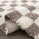 preview thumbnail 36 of 82, Hauteloom Atira Living Room, Bedroom Area Rug - Contemporary - Plush Pile - Light Gray,Cream - 7'10" x 10'3"