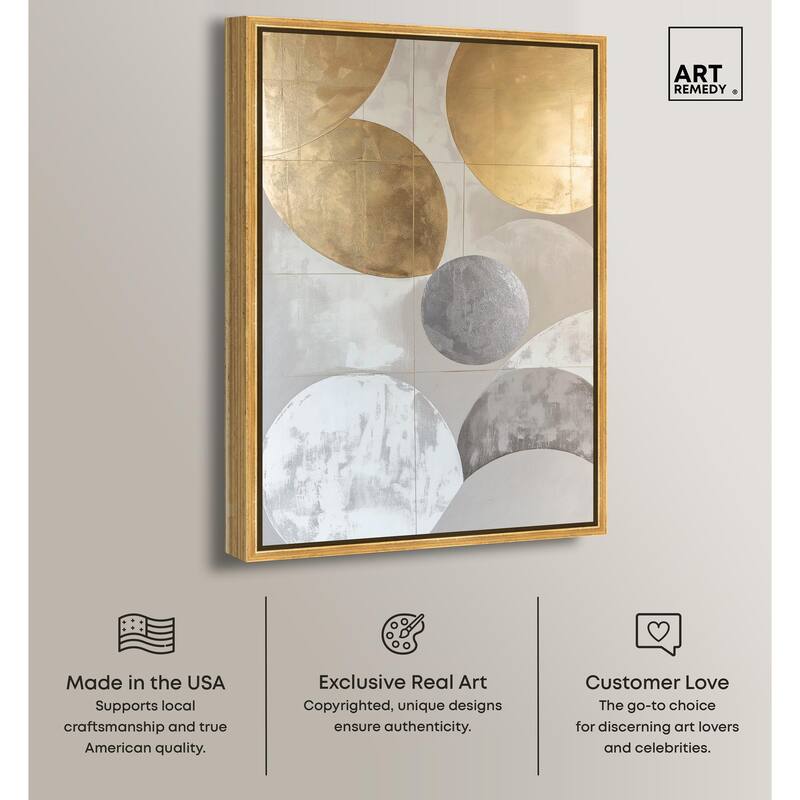 Golden Sequence II Canvas by Art Remedy