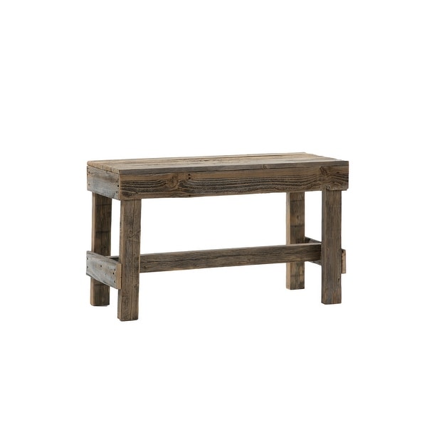Del Hutson Designs Handmade Barnwood Bench. Opens flyout.