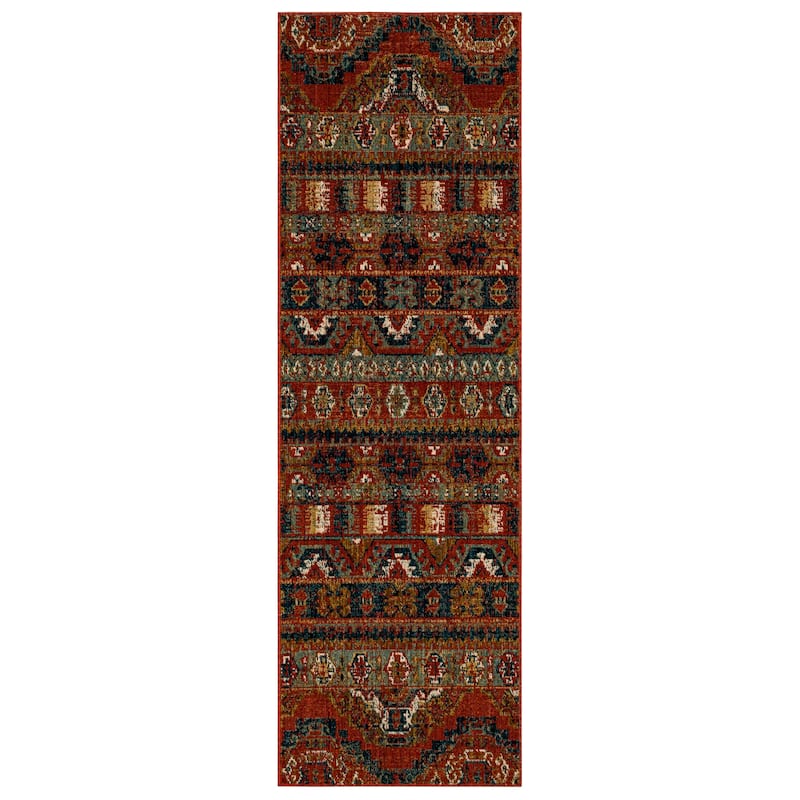 Mohawk Home Rutland Ornamental Stripe Area Rug