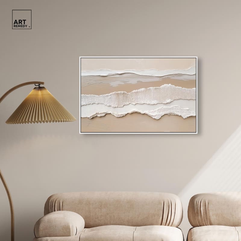 Textured Sea II Canvas by Art Remedy