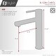 preview thumbnail 4 of 34, STYLISH Single Handle Bathroom Vessel Sink Faucet, Stainless Steel - Faucet Height: 11 5/8" Spout Height: 9 1/8"