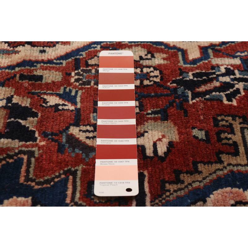 ECARPETGALLERY Hand-knotted Andelz Dark Copper Wool Rug - 2'11 x 8'8