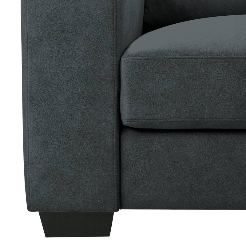 Yvonne 79" Modern Sofa Loveseat, Upholstered Couch with Removable Cushions