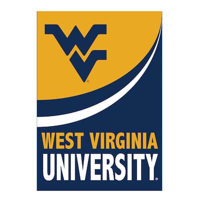 West Virginia University Burlap Flag Garden Size