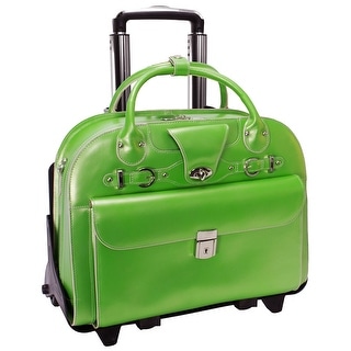 mcklein rolling laptop bag
