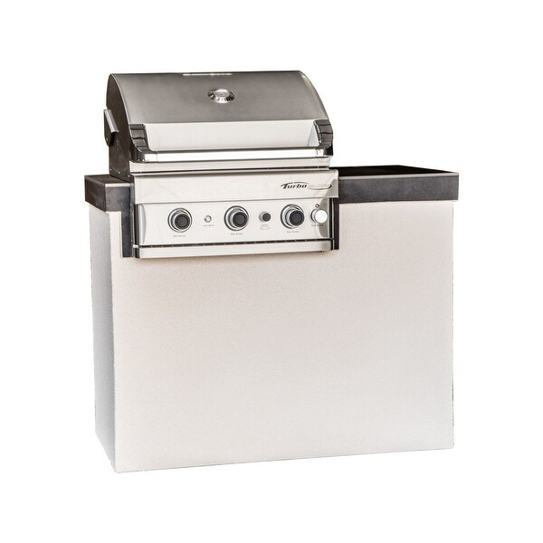 Barbeques Galore Lindsay 4 Foot Island With Turbo Elite Or Barbeques Galore Lindsay 4 Foot Island With Turbo Elite Or 3 Burner Gas