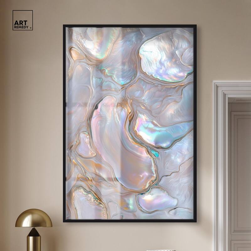 Fluid Preciousness III Shadowbox by Art Remedy