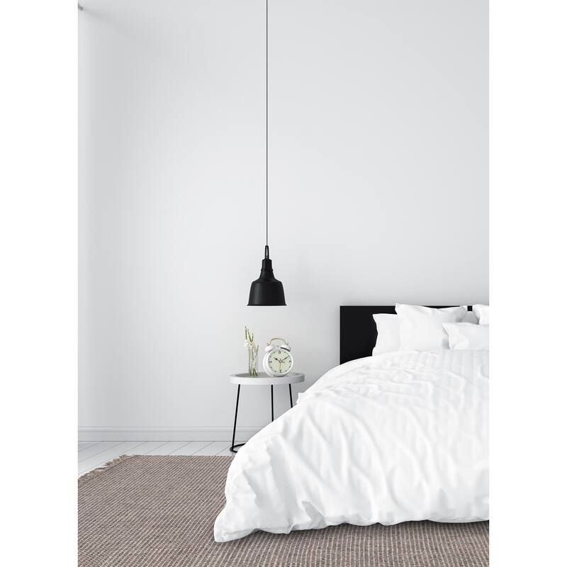 ECARPETGALLERY Hand Tufted Sienna Grey Wool Rug - 5'3 x 8'0