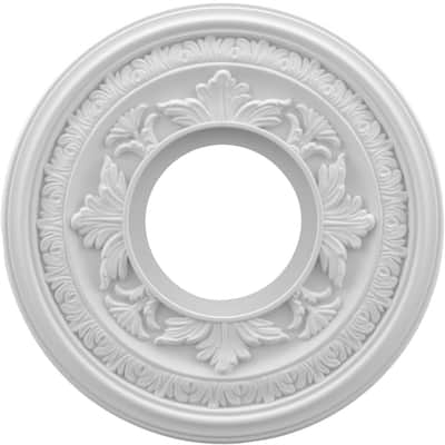 3 1/2" Inside Diameter - Baltimore Thermoformed PVC Ceiling Medallion