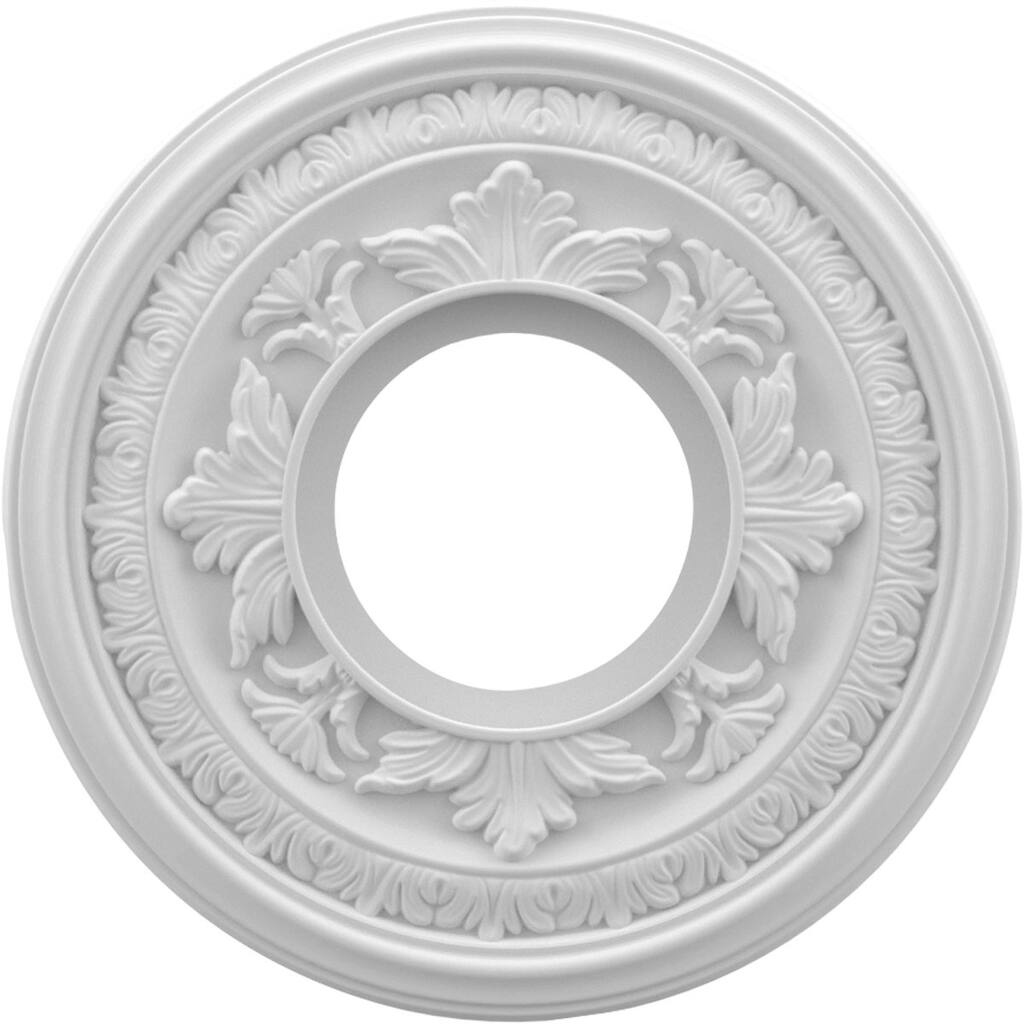 3 1/2" Inside Diameter - Baltimore Thermoformed PVC Ceiling Medallion