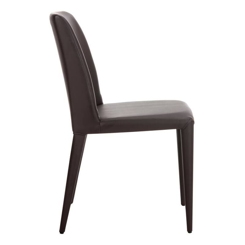 SAFAVIEH Shirlee Mid-Century Dining White Dining Chair (Set of 2) - 22.5" x 17.4" x 33.5" - 23Wx17Dx34H