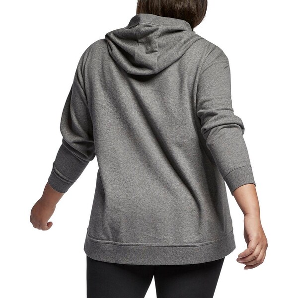 nike women's lace up hoodie