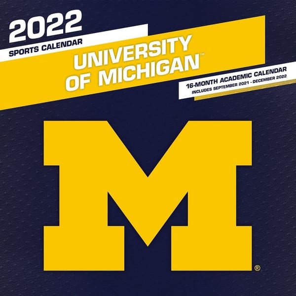 Turner Licensing, Michigan Wolverines 2022 Wall Calendar - Bed Bath & Beyond - 33975881