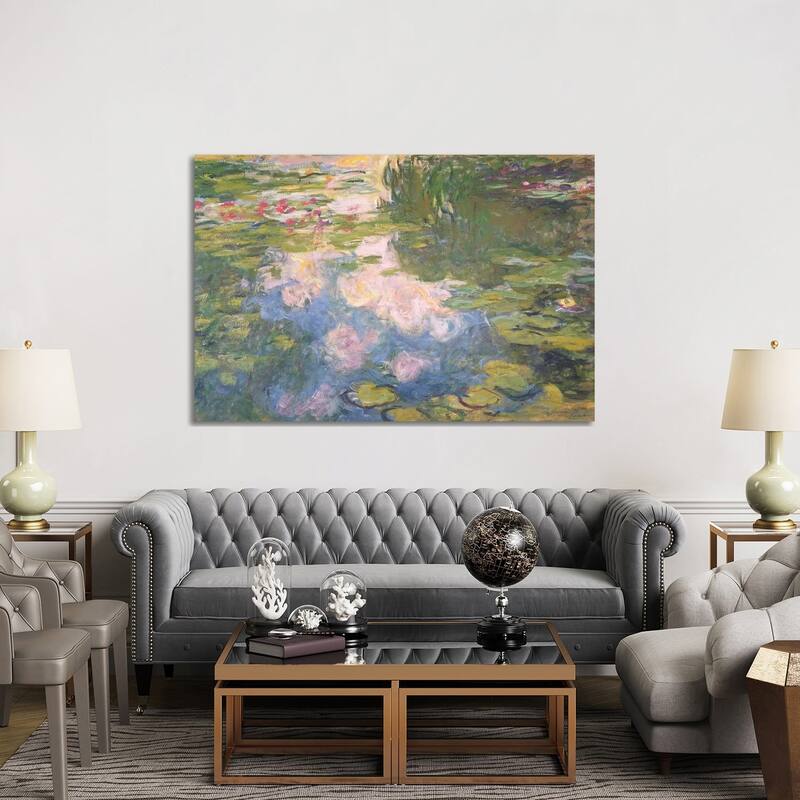 iCanvas "Nympheas, c.1919-22 " by Claude Monet Canvas Print