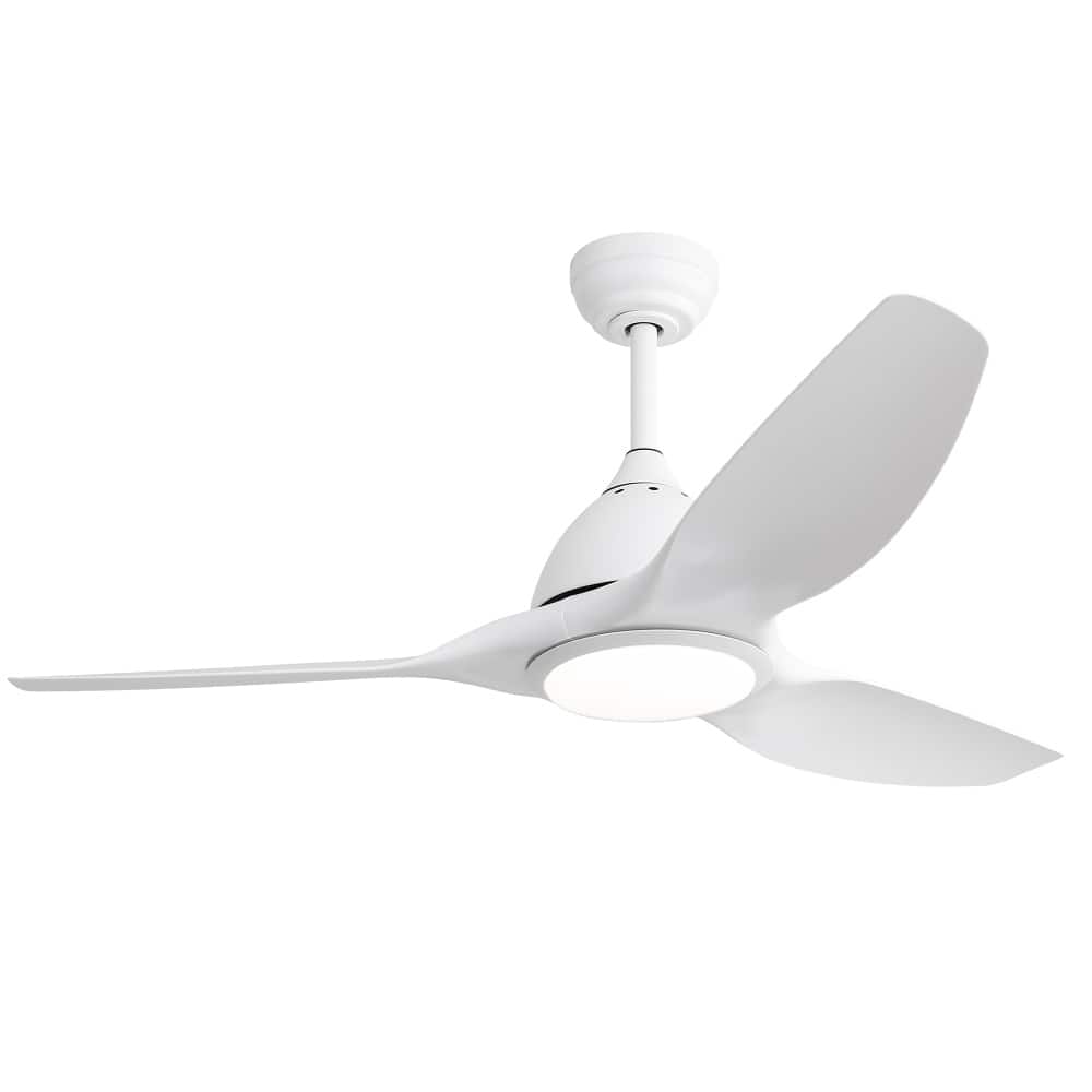 52" High CFM Modern Ceiling Fan with Remote Control and Reversible Motor Bedroom Ceiling Fan - 52 Inches