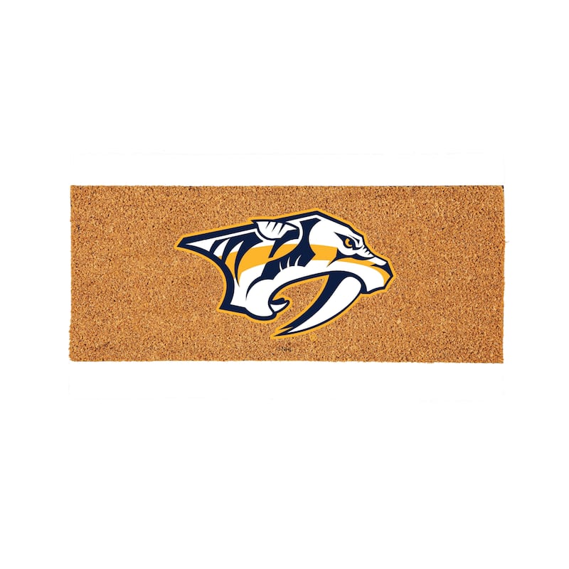 Nashville Predators Full Color Indoor/Outdoor Coir Mat